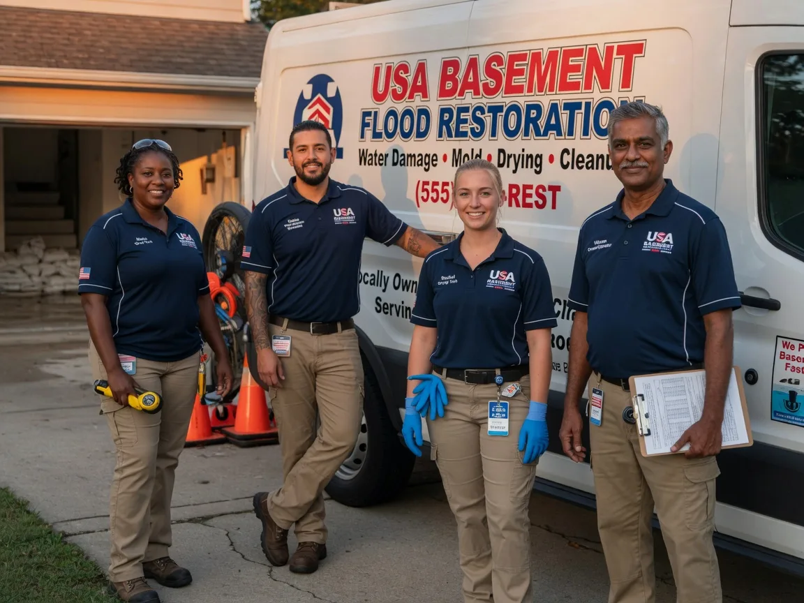 Basement Flood Cleanup company in Sawyerville, AL